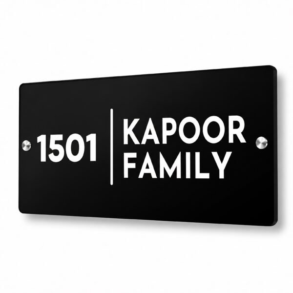 Name plate 1